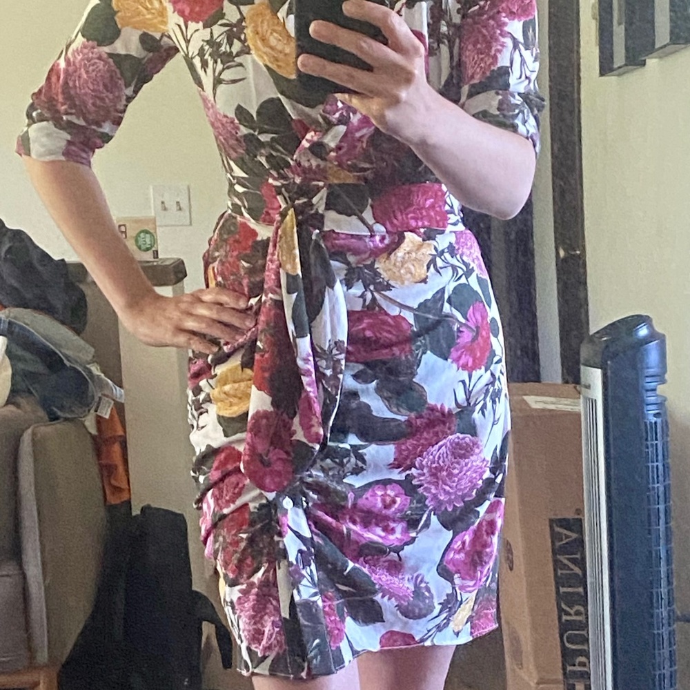 Rachel Roy Floral Dress, NWT Size XS